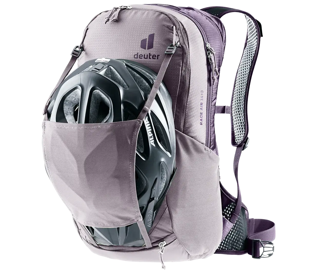 Deuter Race Air 14+3 Fietsrugzak Paars