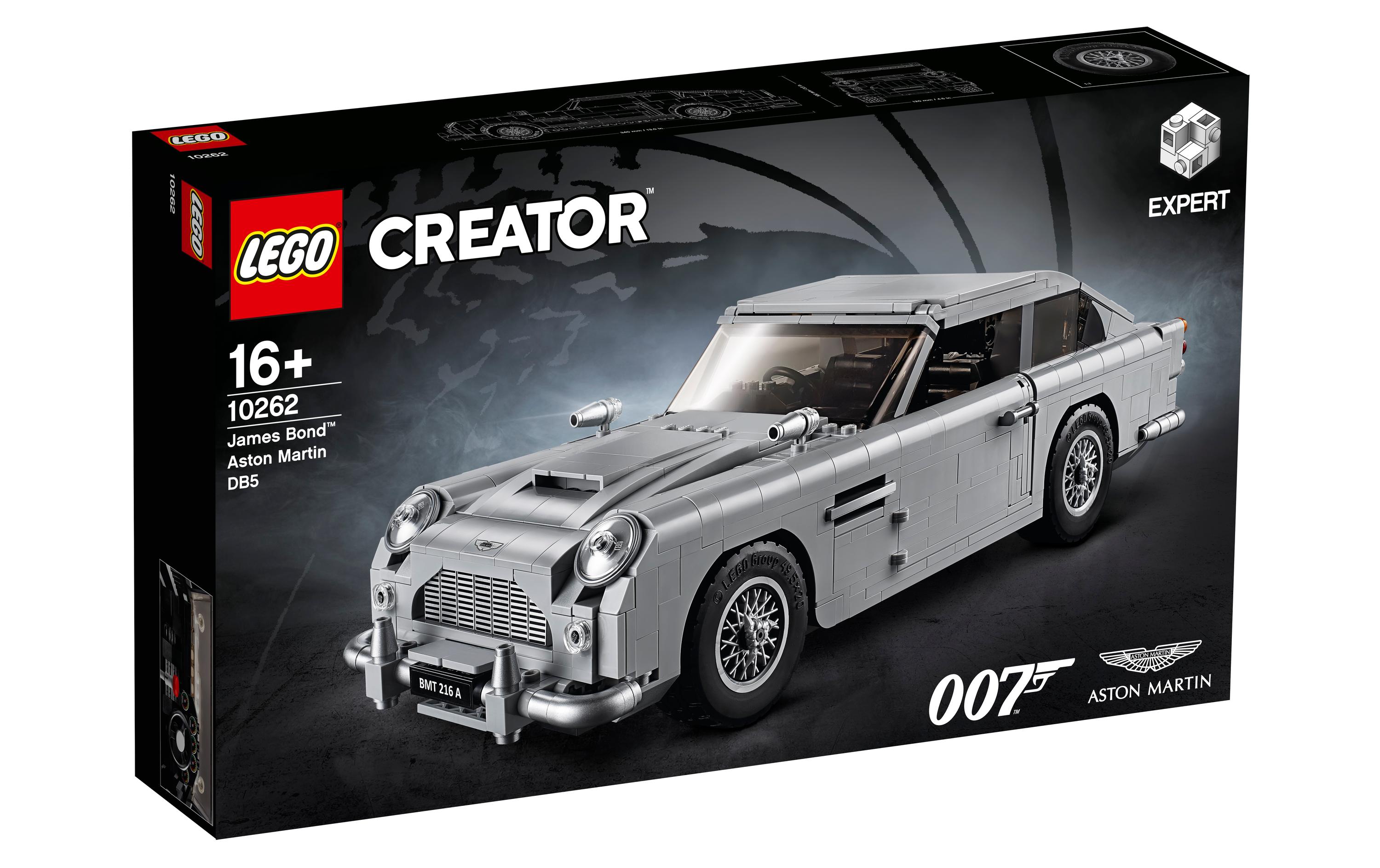 Creator James Bond Aston Martin DB5<br>Authentische Nachbildung des Sportwagens Aston Martin DB5 aus dem Jahr 1965