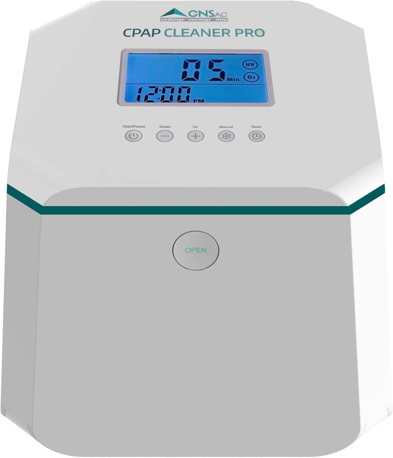 CPAP CLEANER PRO | CPAP-Reinigungsgerät für Maske, Schlauch & Gerät | Ozon + UV + Aktivkohlefilter | Zertifiziert