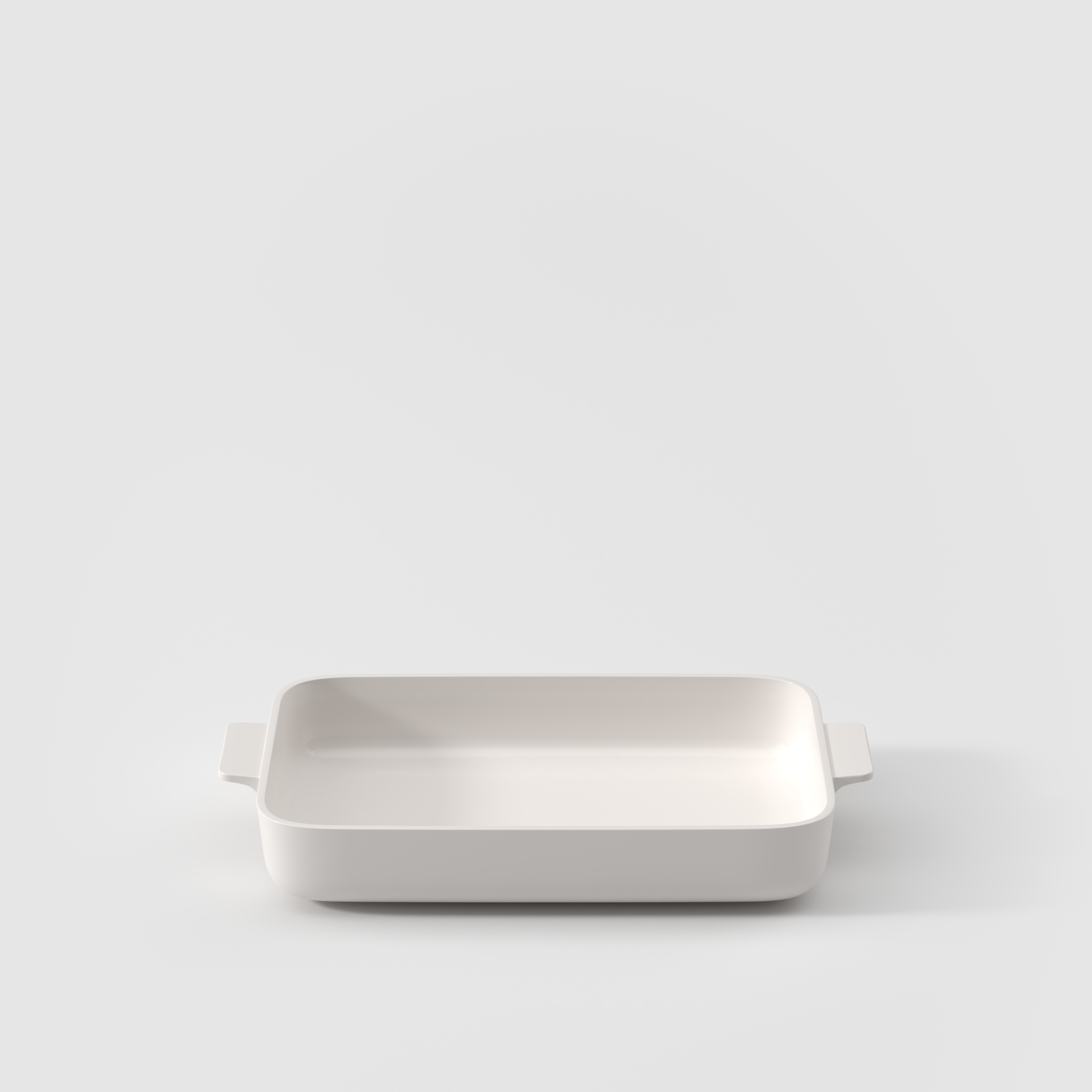 Clever Cooking Rectangular baking dish White, 15.5'' x 9.5'', Premium Porcelain