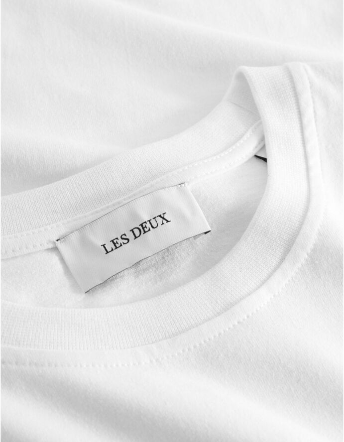 Les Deux Crew T-Shirt White/black