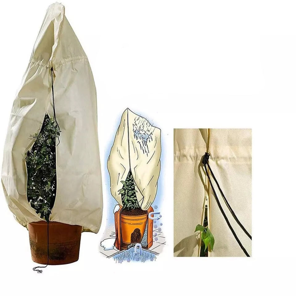 (120x180cm) Kübel Pflanzen Frostschutz Abdeckung Winterschutz Sack