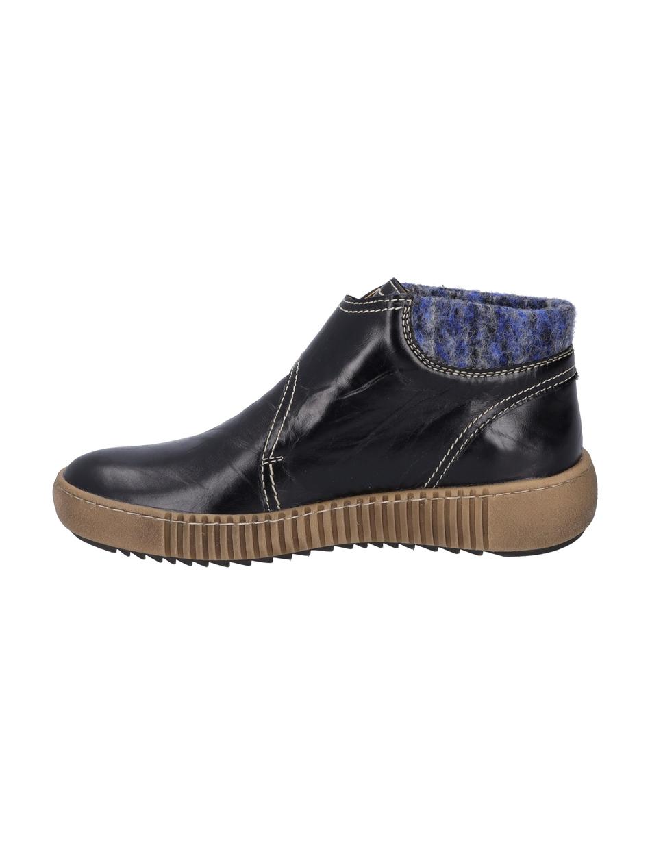 Stiefelette Maren 25, schwarz-kombi