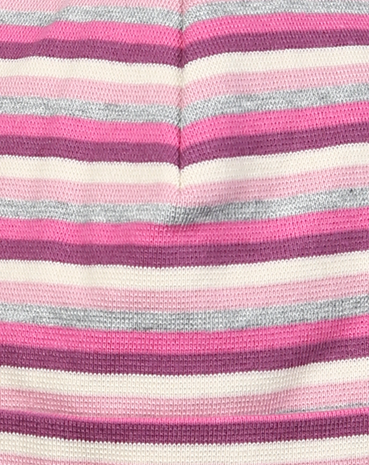 Strickmütze SCHLUPPER geringelt in rose/dahlia/grau