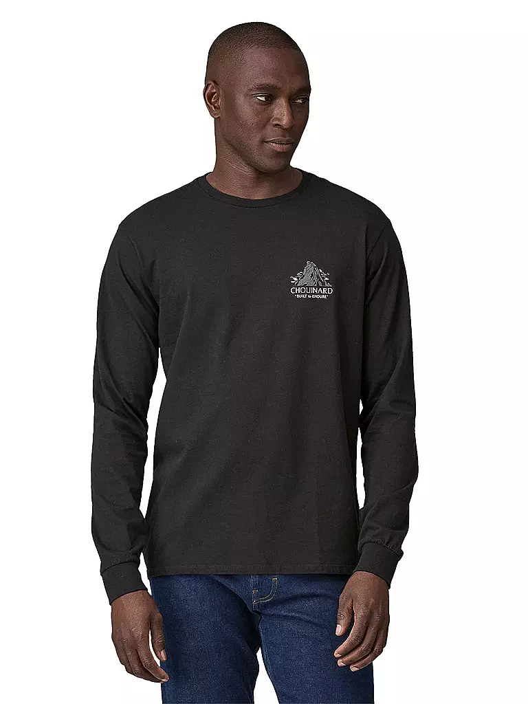 PATAGONIA Langarmshirt schwarz