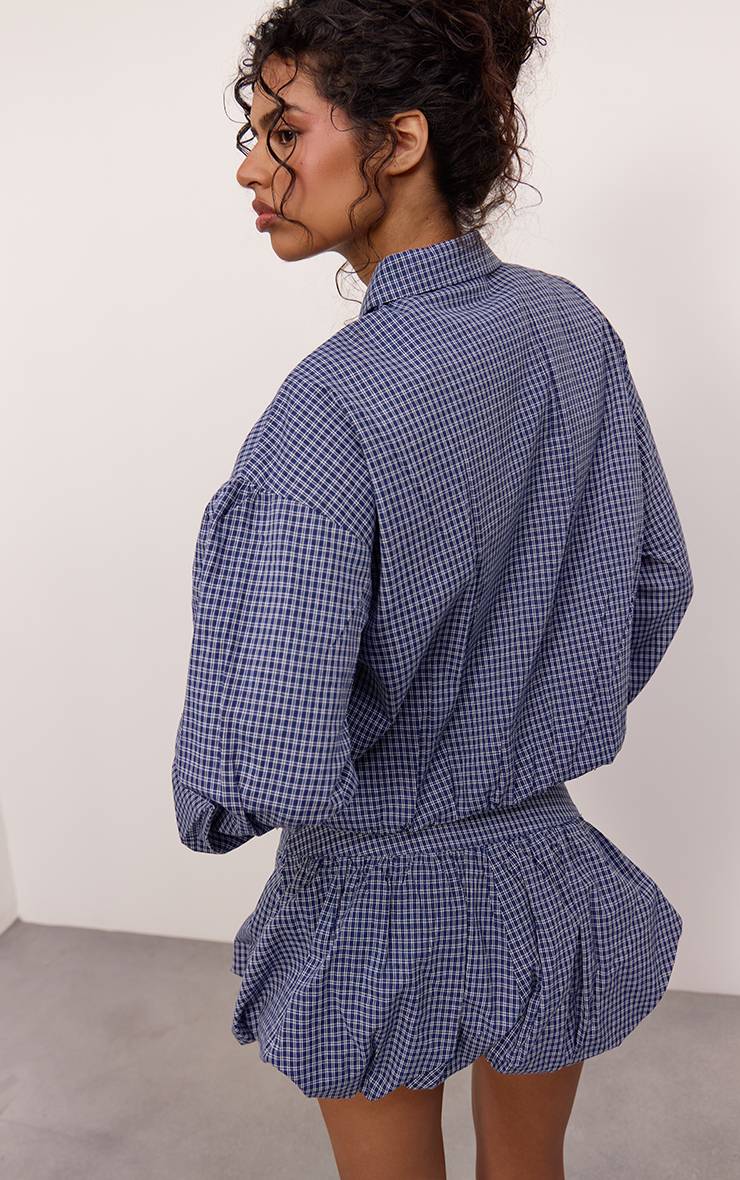 Bleu Marine Veste Zippée En Tissu Texturé