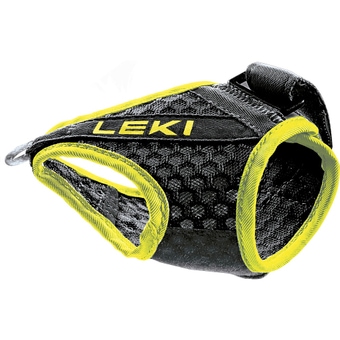Leki Shark Frame Strap Mesh Stockzubehör Black-Neonyellow