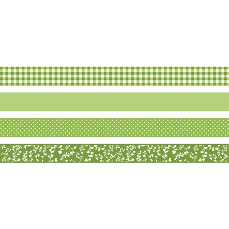 Heyda Deko Tape Kiwi, 4 Stück