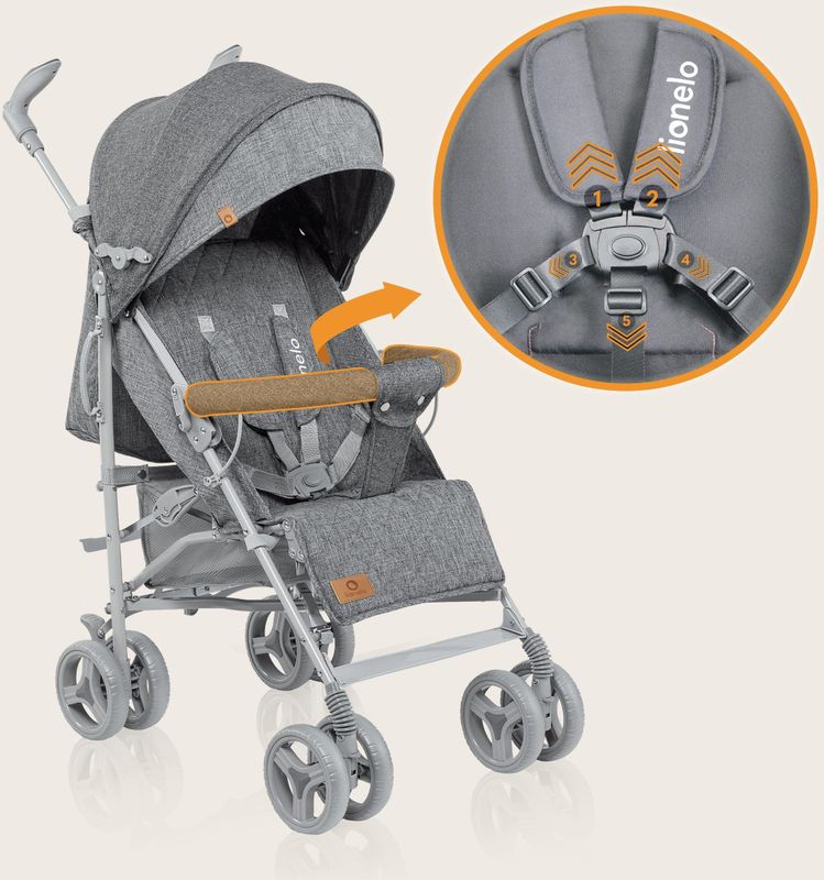 Lionelo Buggy Irma Grey