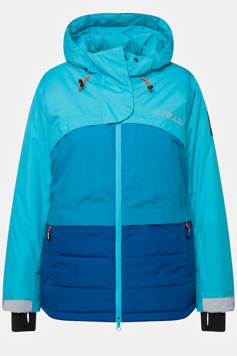 HYPRAR Funktionsjacke, wasserdicht, 2-Wege-Zipper, Schneefang