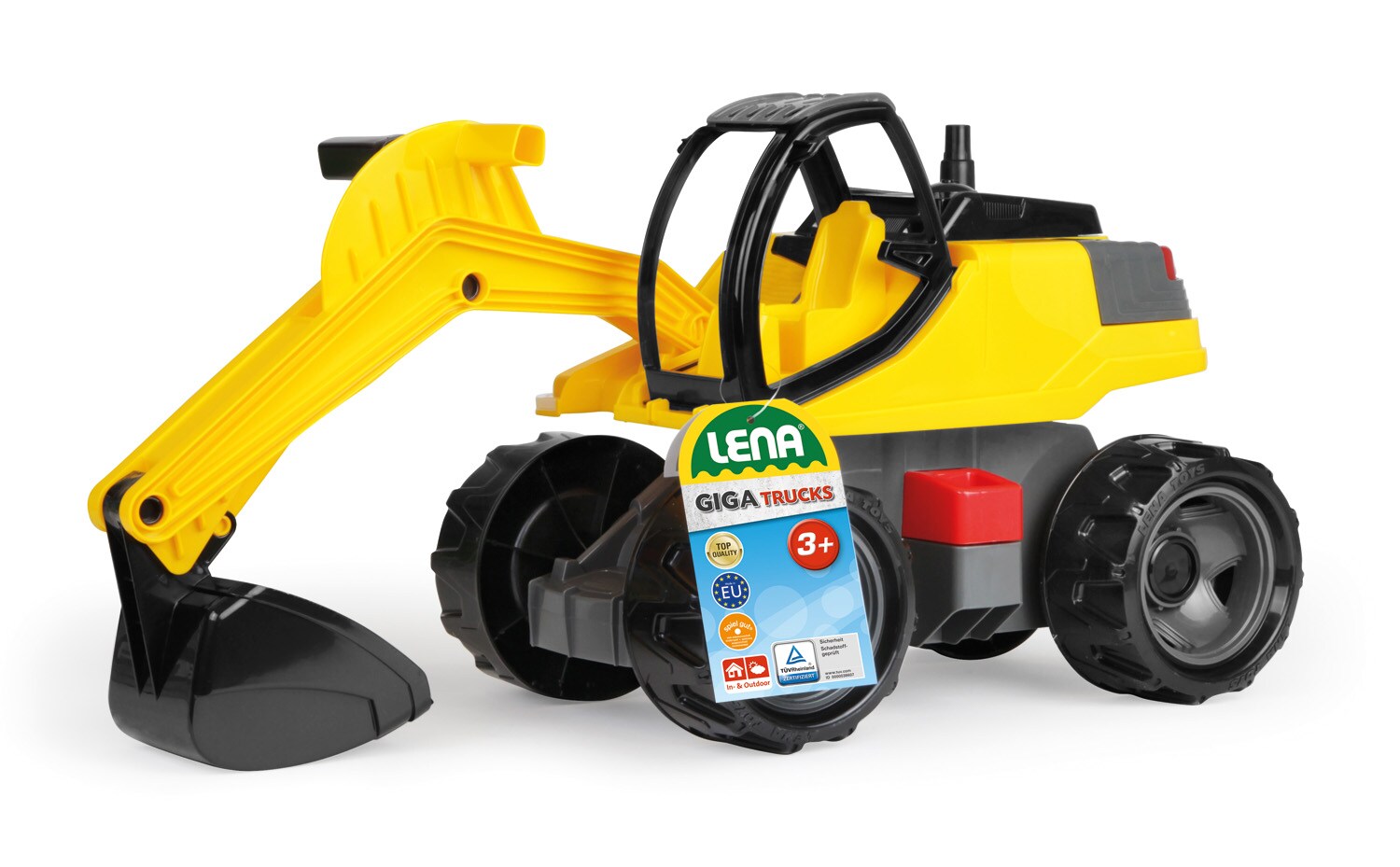 GIGA TRUCKS Bagger Pro, schwarz/gelb