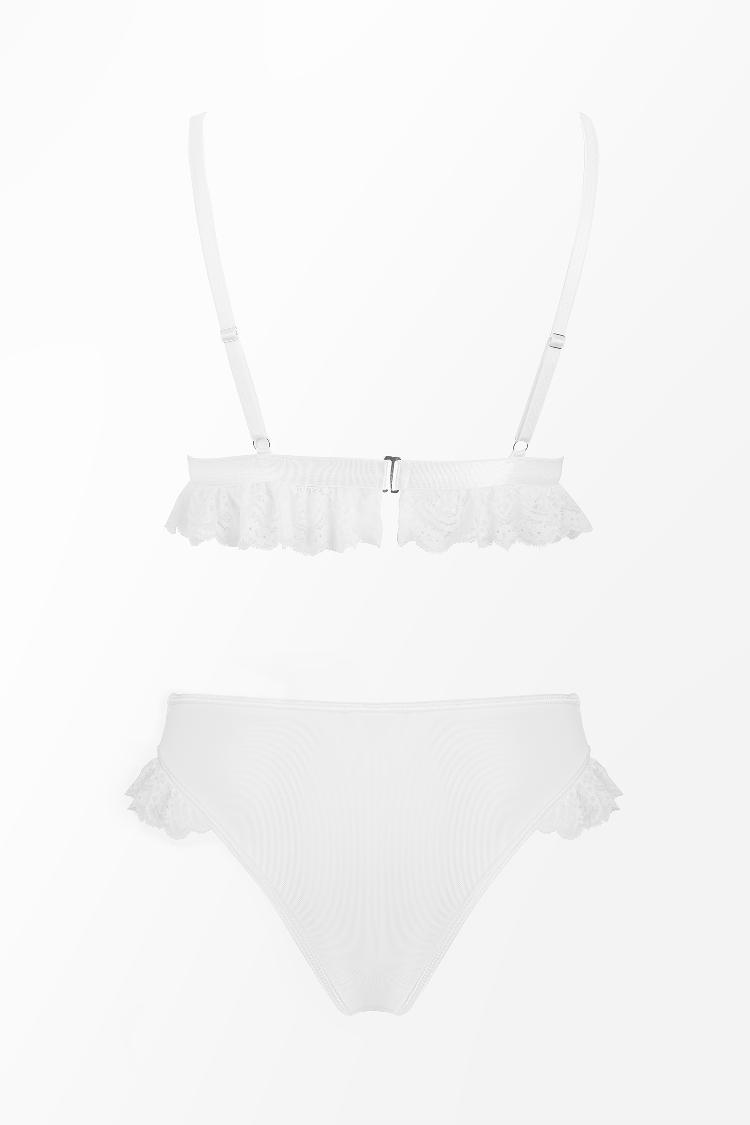 Ensemble de lingerie en dentelle découpé