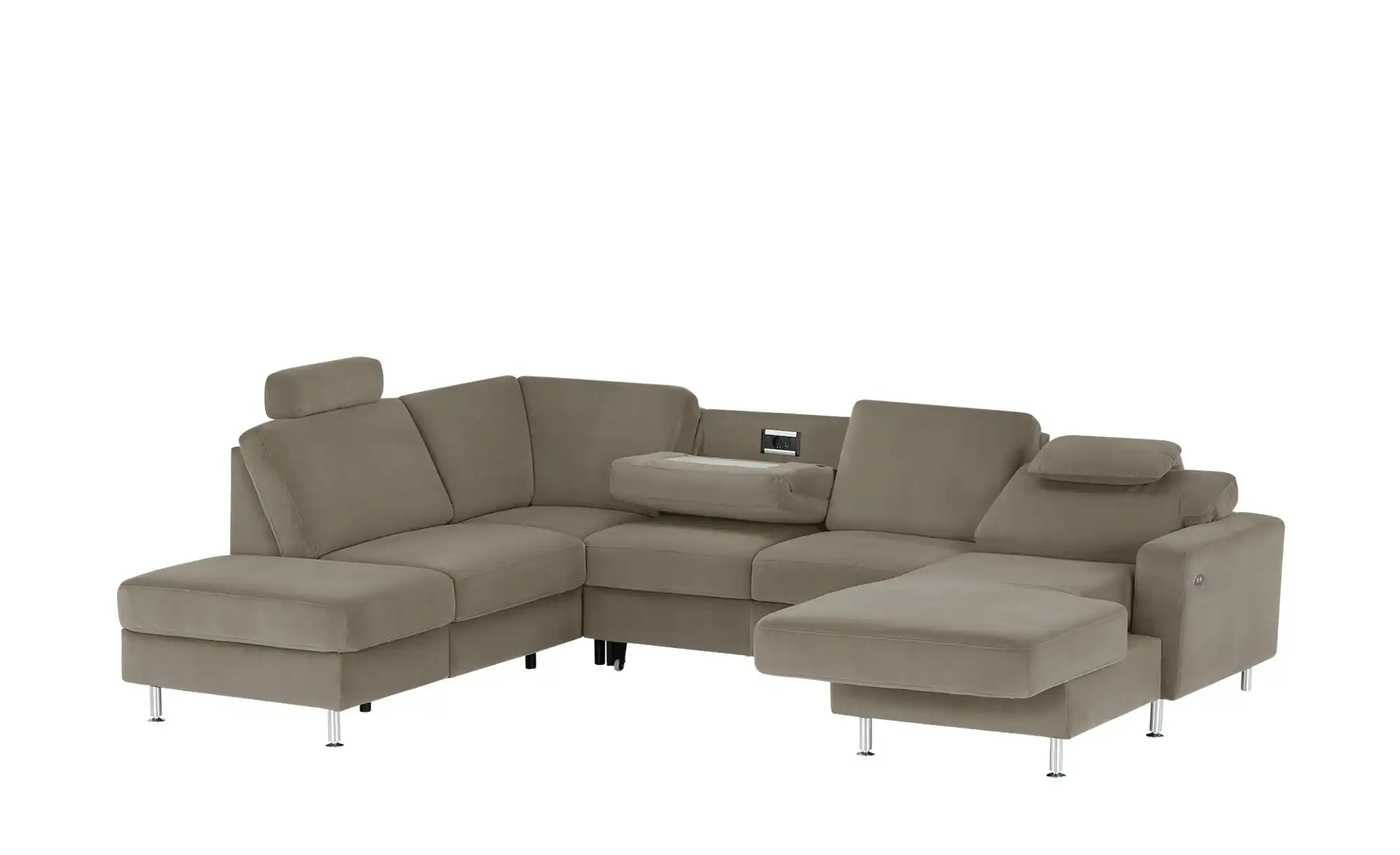 meinSofa Wohnlandschaft Mit verschiedenen Funktionen verfügbar Jana