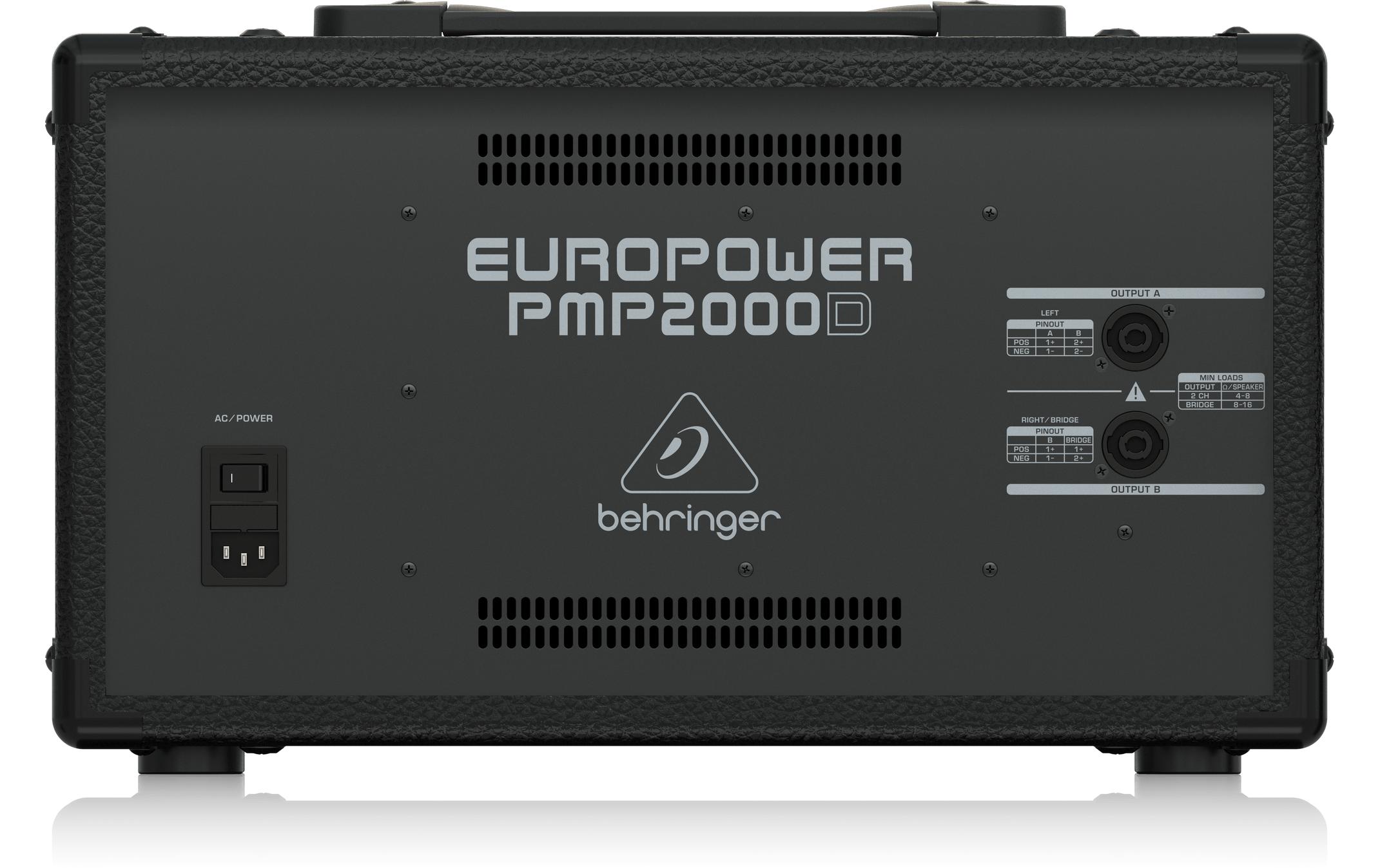 Mischpult PMP2000D<br>2000-Watt-14-Kanal-Power-Mixer mit Multi-FX-Prozessor