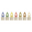 Ekstralys for batteridrevet juletrebelysning LED 5-pk IP20