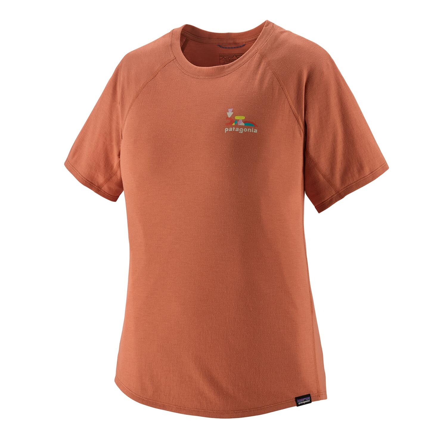 Patagonia Womens Cap Cool Trail Graphic S/S Shirt