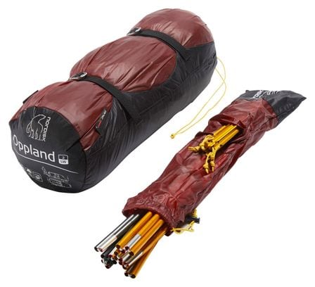 Tente 2 Personnes Nordisk Oppland 2 LW Rouge