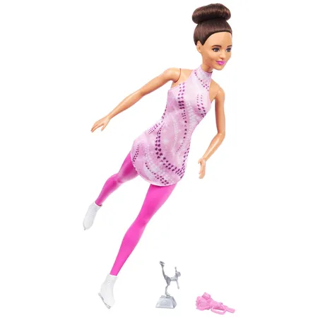 Barbie Eiskunstläuferin-Puppe
