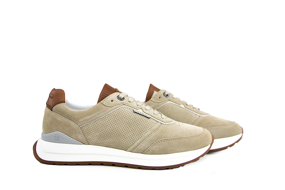 Berkelmans Sneaker Honda Sand Suede