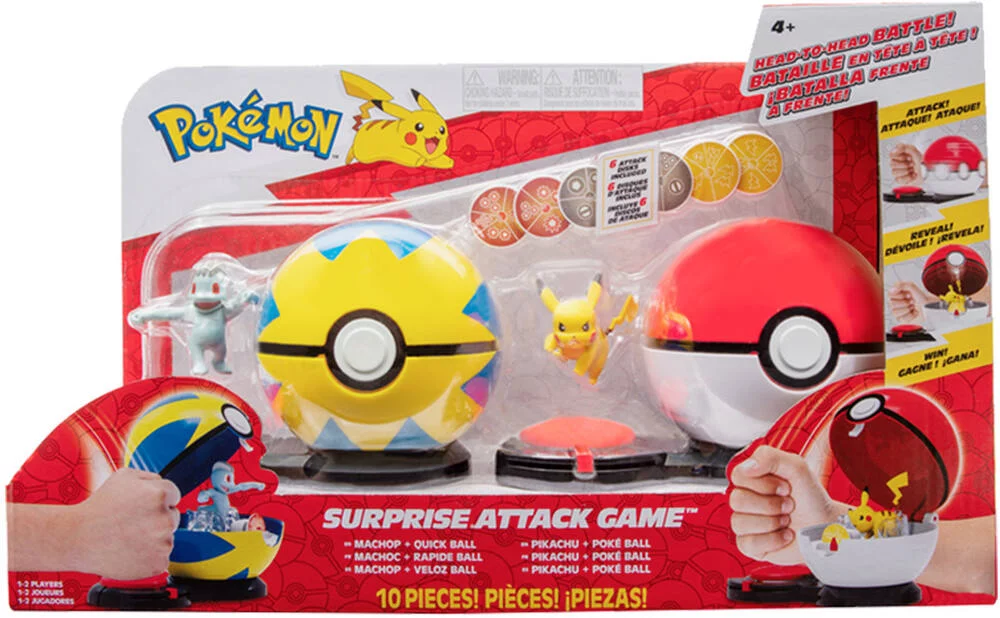 POKEMON - POKE BALL ATTAQUE SUR