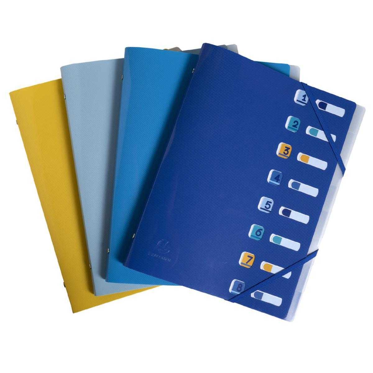 Ordnungsmappe 8 Fächer BeeBlue