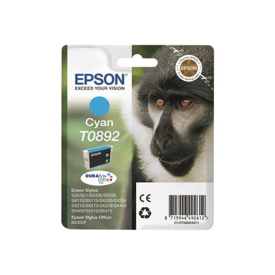 Epson T0892 Singe - cyan - cartouche d'encre originale