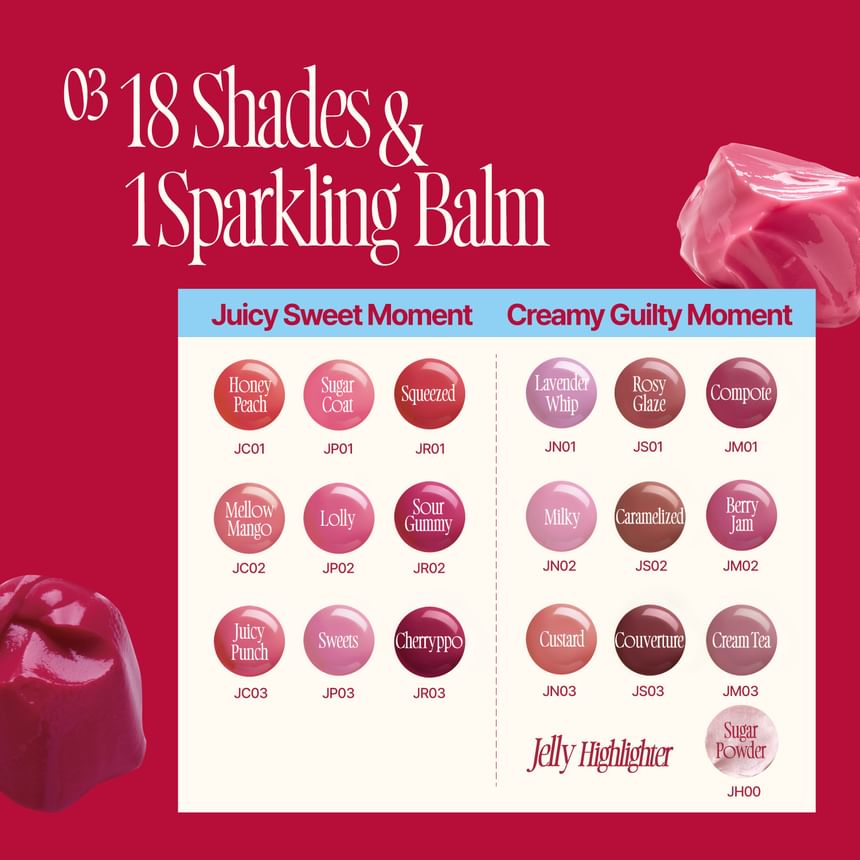 fwee - Jelly Pot Sleutelhangerset - 19 Kleuren