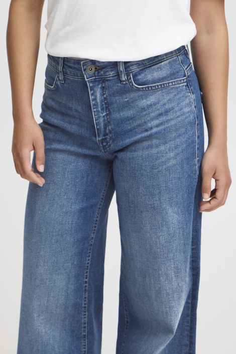 Ichi blauwe dames jeans