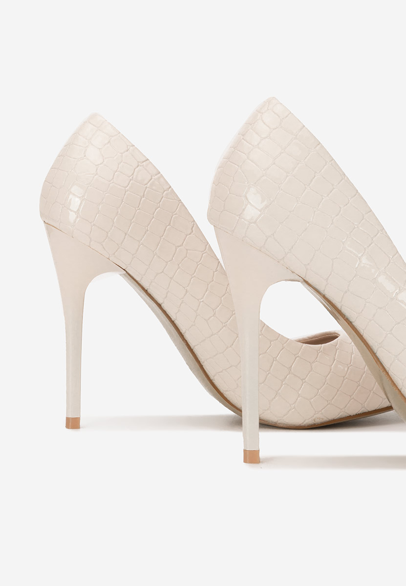 Chaussures stiletto beige Anemonia