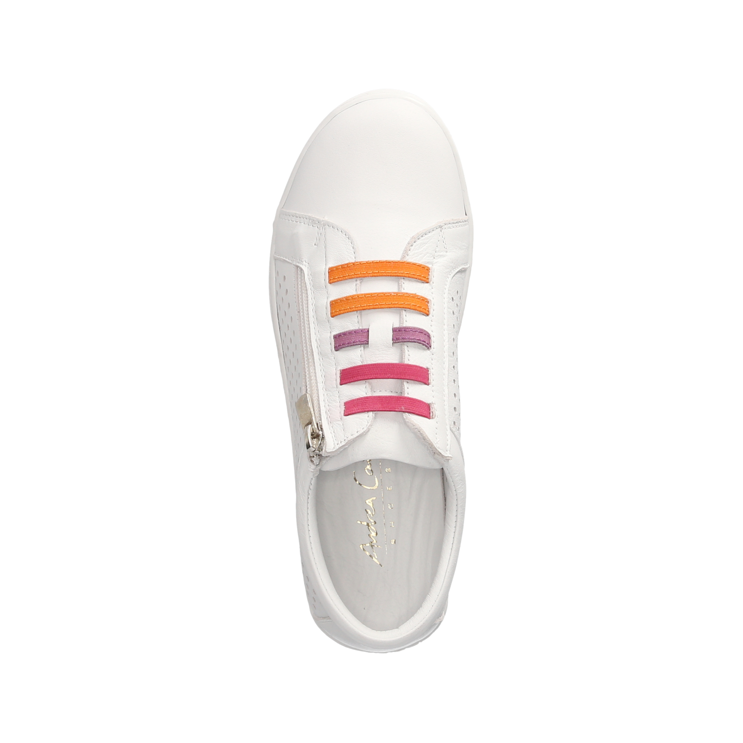 Andrea Conti Slip-On-Sneaker - weiss