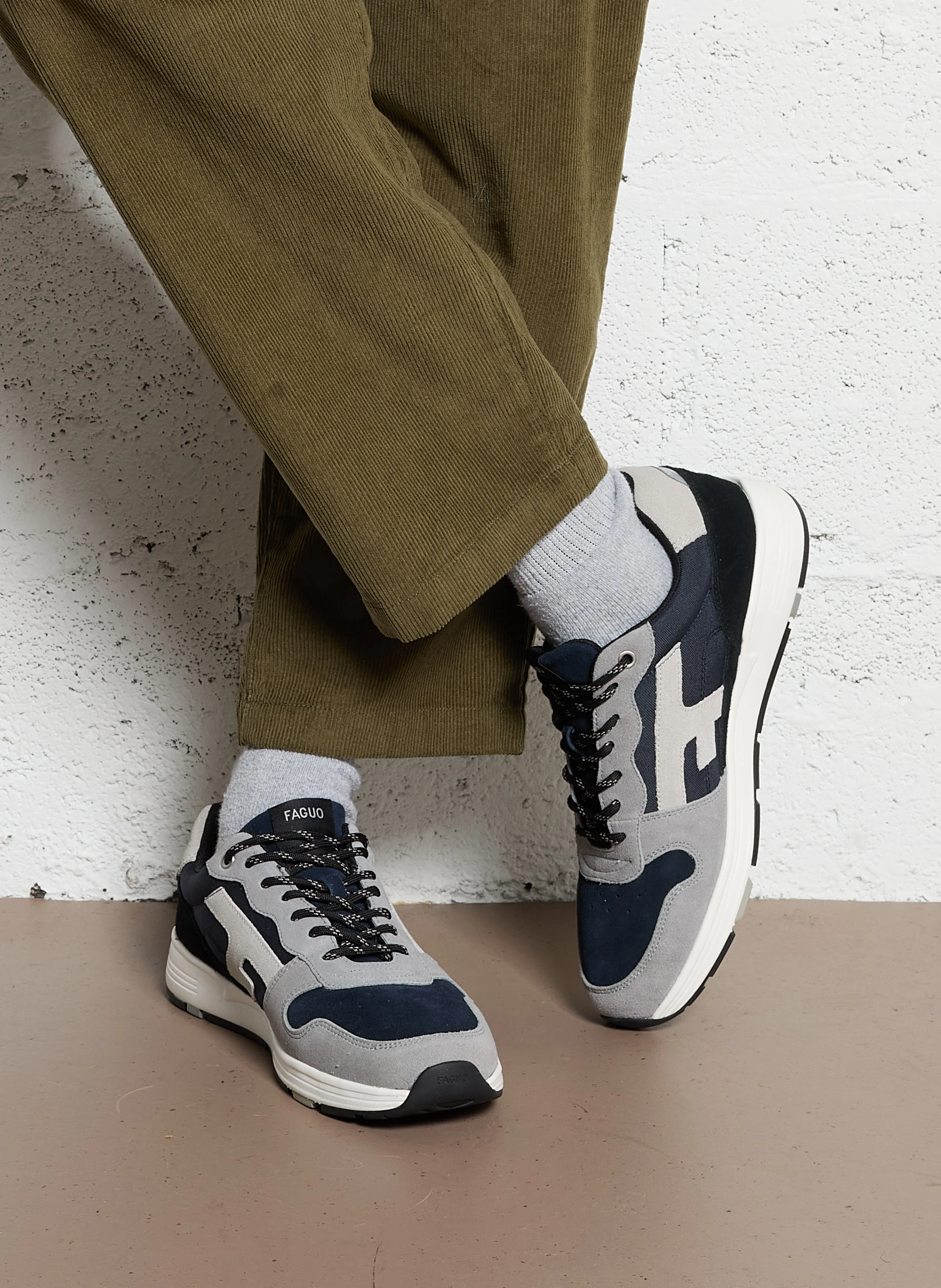 HANDBALL SPEZIAL - Baskets basses à lacets| Kaki