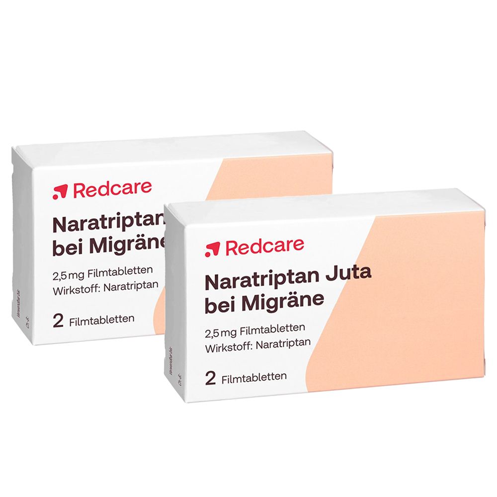 Redcare Naratriptan Juta bei Migräne 2,5mg