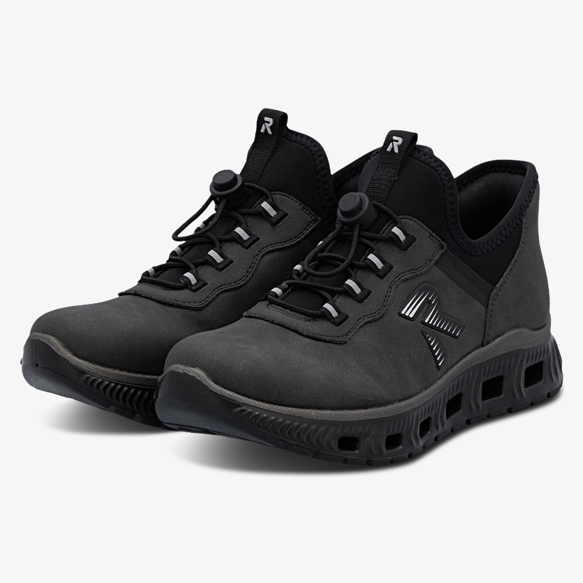 Rieker Sport & Style Damen Halbschuhe grau