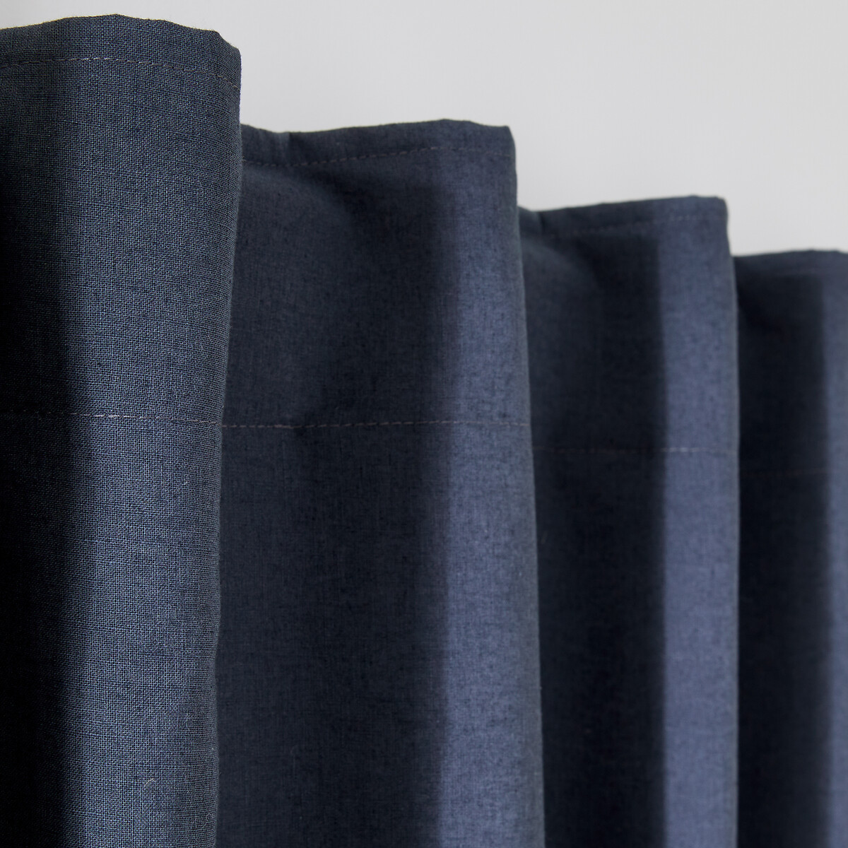 LA REDOUTE INTERIEURS<br>Cortina blackout em meio linho com laços ocultos, Lincot