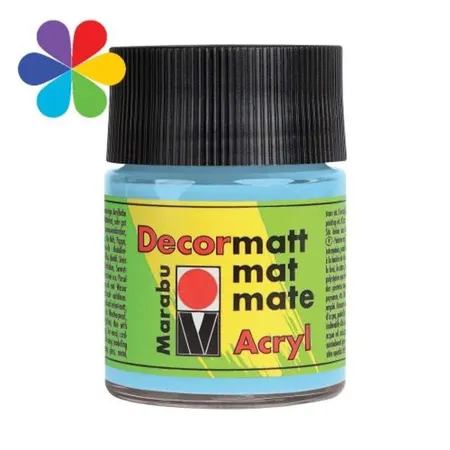 Marabu Decormatt Acryl, zartblau, 50 ml
