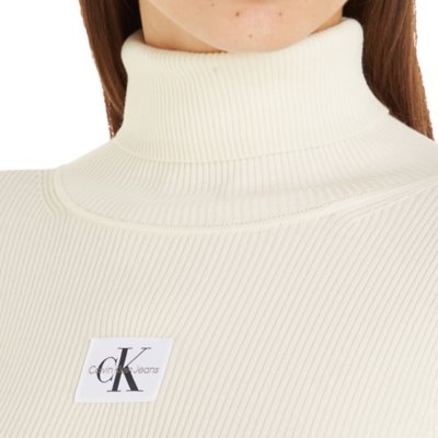 Pull femme Badge Roll CALVIN KLEIN