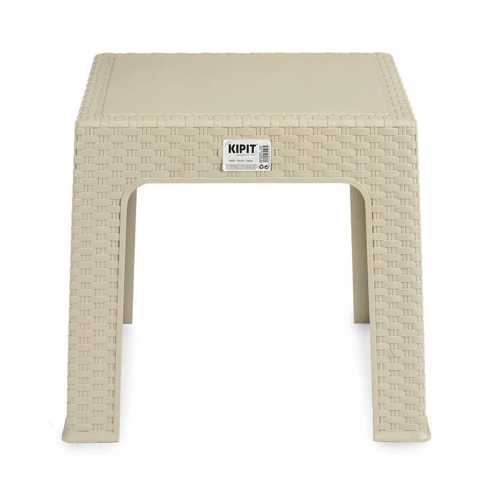 Kipit Bijzettafeltje - creme-beige - 47 x 47 x 42 cm
