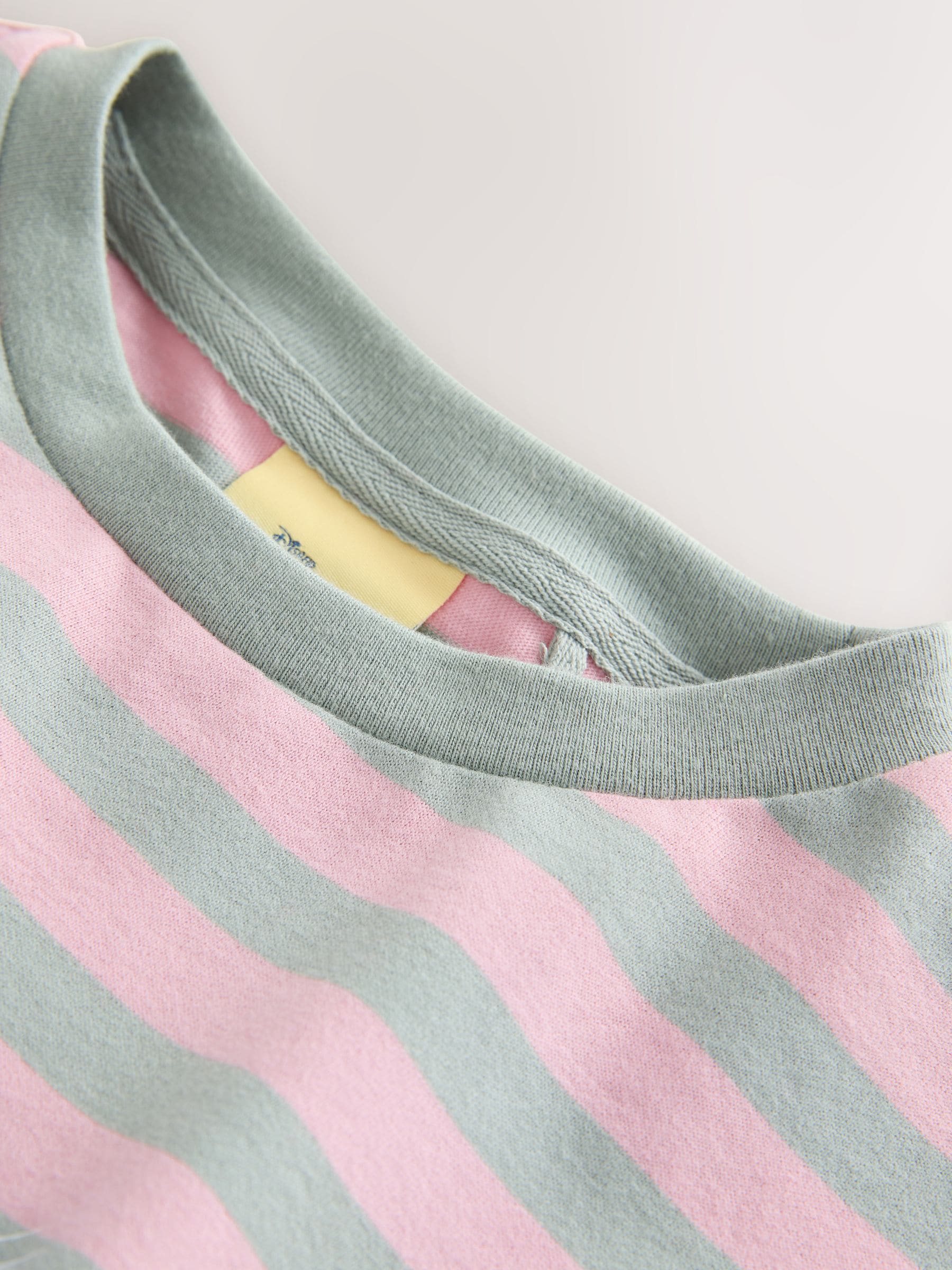 Pink Stripe Lilo & Stitch - Top met print en lange mouwen (3-16jr)