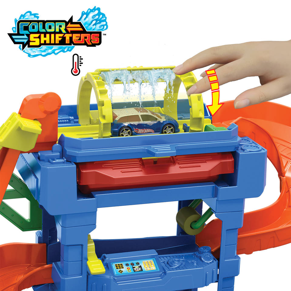 Hot Wheels City Tunnel Twist Car Wash racebaan