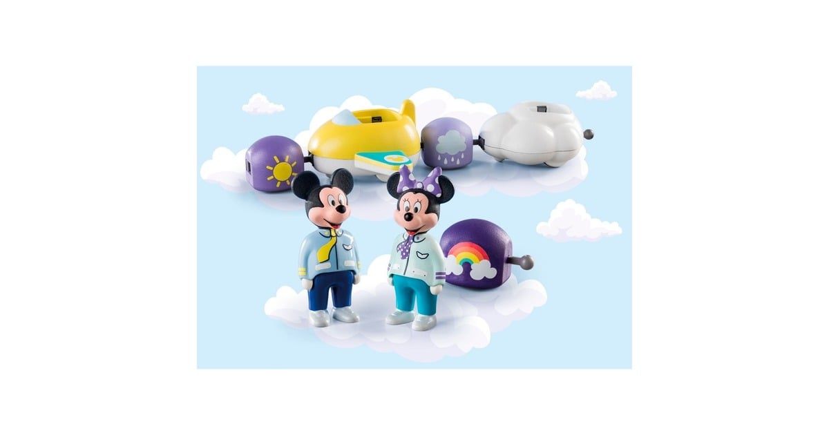 PLAYMOBIL1.2.3 - Mickey Mouse Wolkentrein Constructiespeelgoed  (71320)