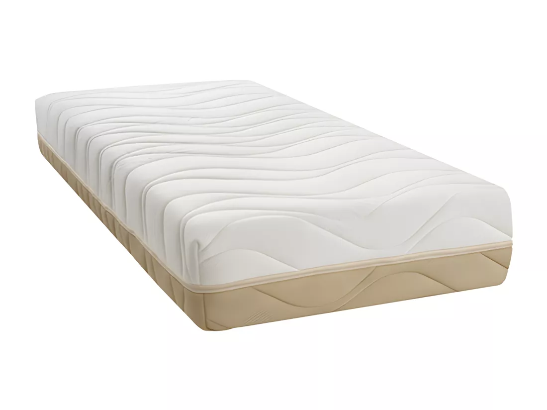 NUIT DE COTON | Matelas 4 SAISONS 90x190 cm | Mousse avec mémoire de forme