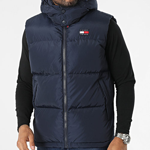 Doudoune Capuche Sans Manches Alaska 4447 Bleu Marine