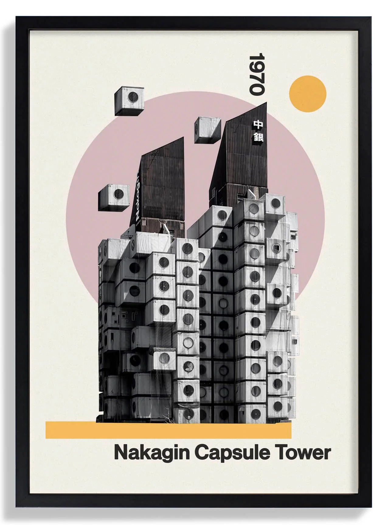 Nakagin Capsule Tower von Nico Tracey