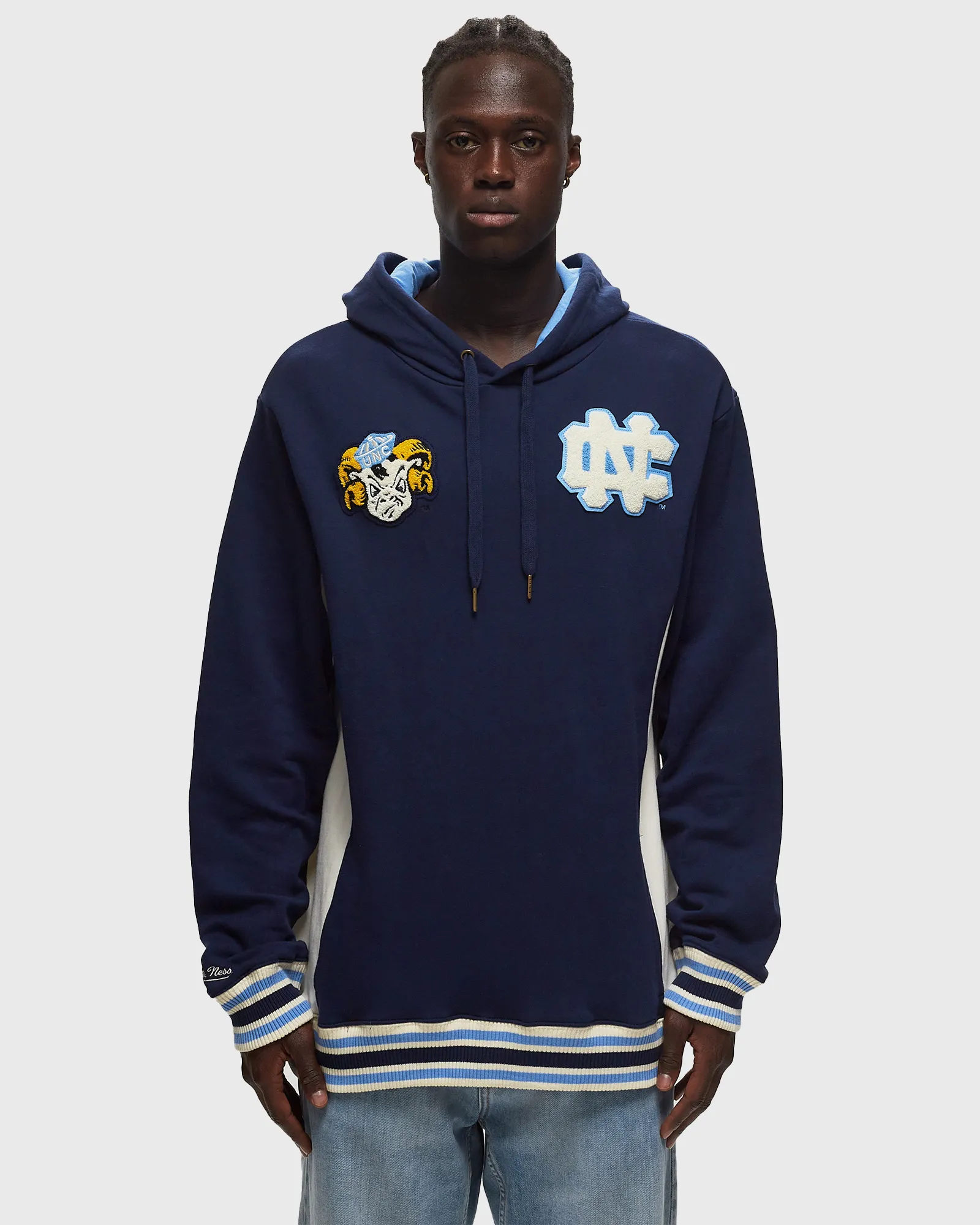 Mitchell & Ness NCAA TEAM LEGACY FRENCH TERRY HOODIE NORTH CAROLINA