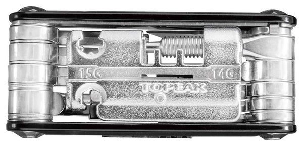 Multi-Outils Topeak Mini P20 Noir (20 Fonctions)