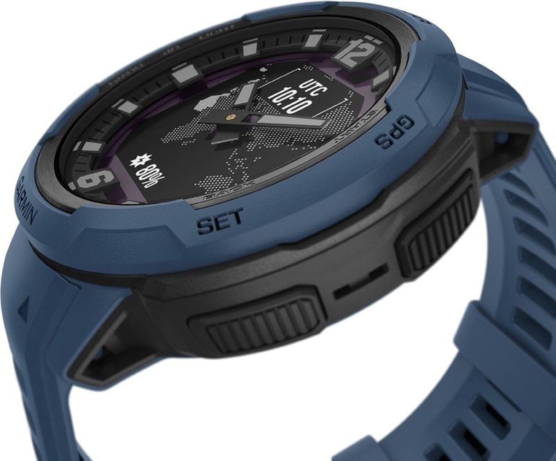 Garmin 010 02730 02 Instinct Crossover Solar Unisex Smartwatch