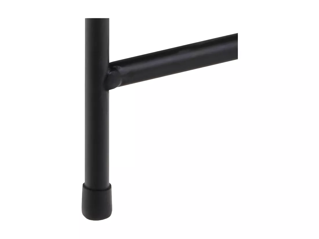 Tangara - Table d'appoint ronde en marbre ø52cm - Noir
