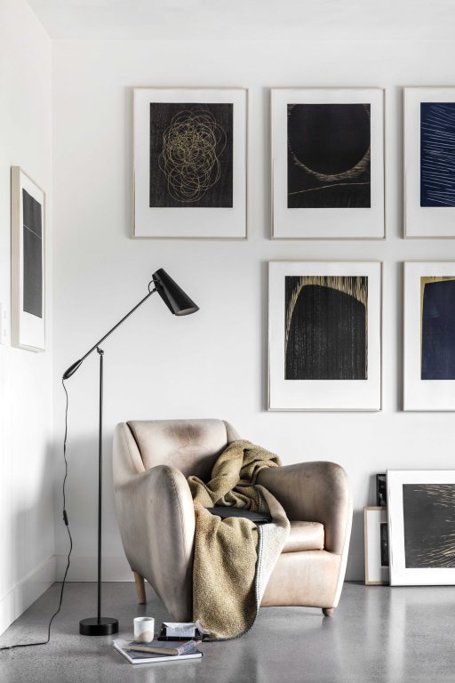 Northern Birdy vloerlamp grijs/staal