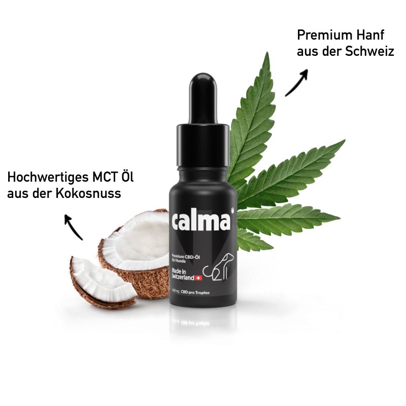 CALMA Premium CBD Öl für Hunde
