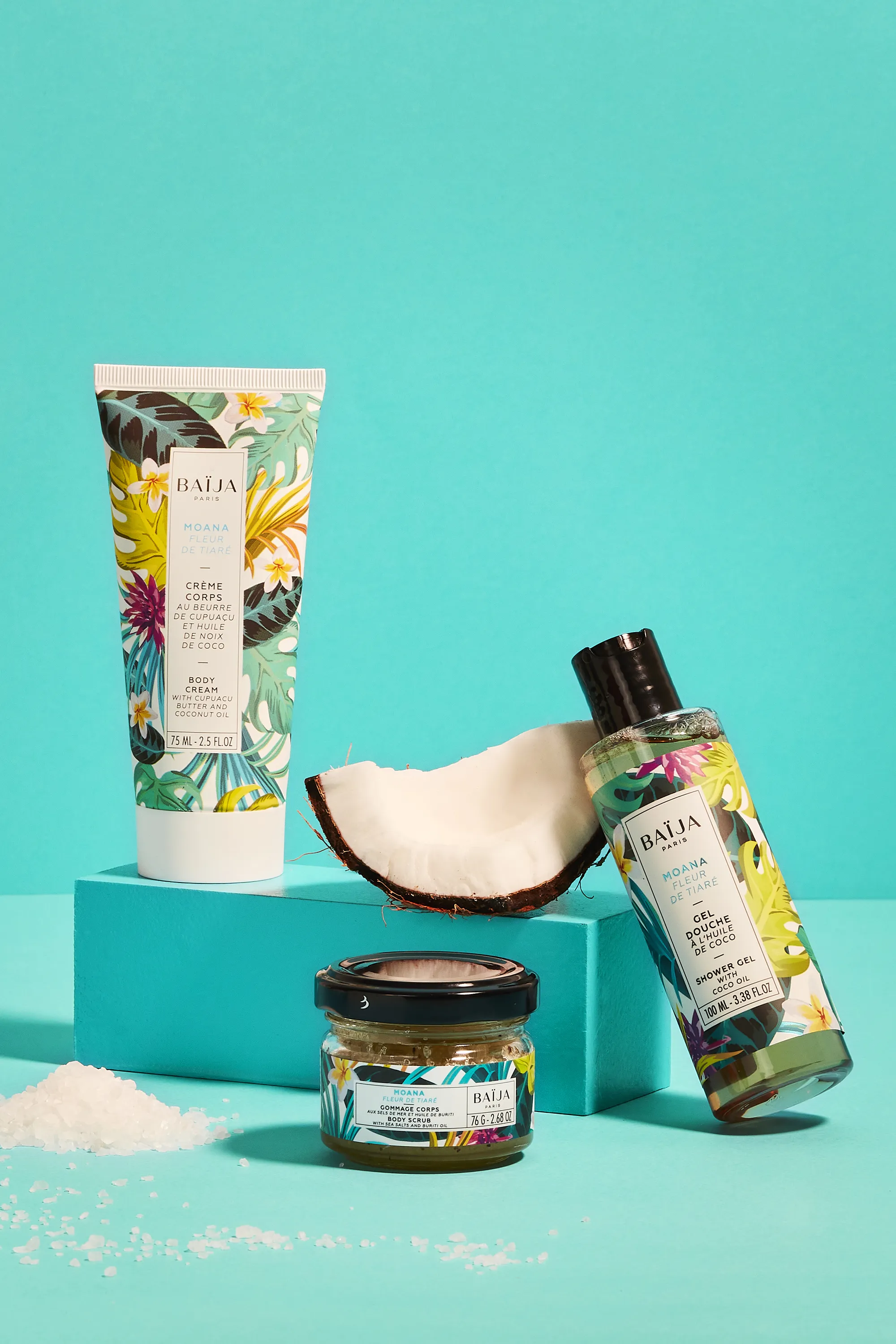Baïja Coffret rituel corps à la fleur de tiaré Moana